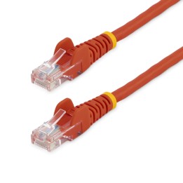 StarTech.com Cavo di rete CAT 5e - Cavo Patch Ethernet RJ45 UTP Rosso da 2m  antigroviglio - Cavo RJ45 M/M Cat 5e (45PAT2MRD) -