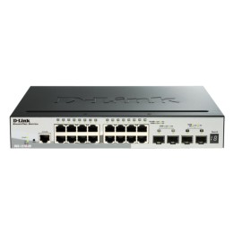 D-Link DGS 1510-52XMP - Switch - L3 - intelligente - 48 x 10/100/1000 (PoE+) + 4 x 10 Gigabit SFP+ - montabile su rack - PoE+ (