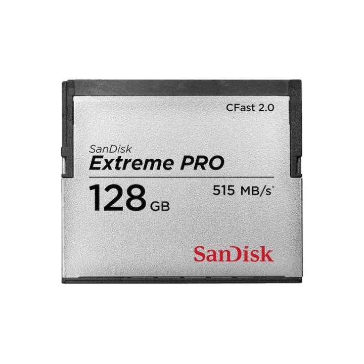 SanDisk Extreme PRO - Scheda di memoria flash - 128 GB - CFast 2.0