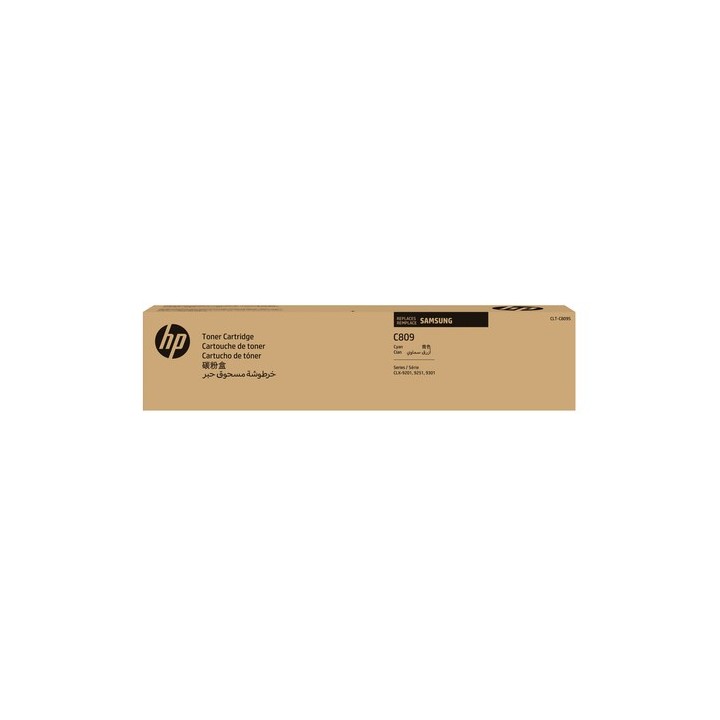 HP CLT-C809S - Ciano - originale - cartuccia toner (SS567A) - per MultiXpress CLX-9201, 9206, 9251, 9256, 9258, 9301, 9306, 935