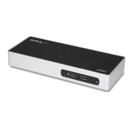 Startech Docking Station per doppio Monitor USB 3.0 - HDMI e DVI / VGA - Docking station - USB - DVI, HDMI - 1GbE - per P/N: DK