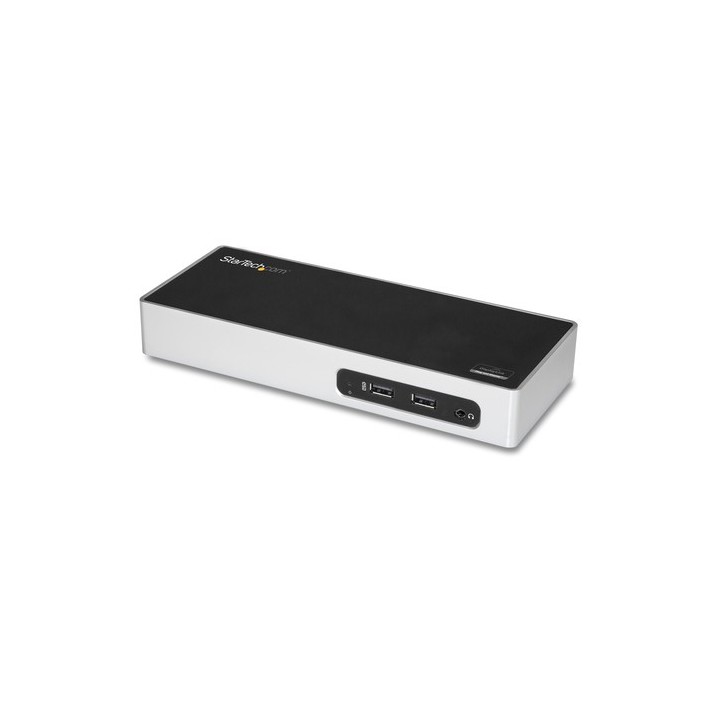 Startech Docking Station per doppio Monitor USB 3.0 - HDMI e DVI / VGA - Docking station - USB - DVI, HDMI - 1GbE - per P/N: DK