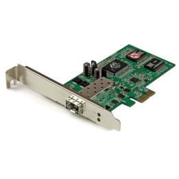StarTech.com Scheda di Rete Ethernet PCI express a Fibra Ottica SFP - Adattatore PCIe NIC Gigabit Ethernet con adattatore SFP -
