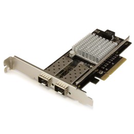 Startech Scheda di rete PCI Express in Fibra ottica da 10Gb con 2 porte SFP+ aperto con Chip Intel - Adattatore di rete - PCIe