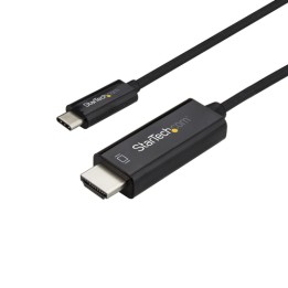 Startech Cavo USB C a HDMI da 1m - Cavo Adattatore USB tipo C a HDMI 2.0 4K 60Hz - Compatibile con Thunderbolt 3 - Per monitor/