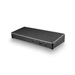Startech Dock Thunderbolt 3 con lettore SD - Dual 4K - Power Delivery USB 85W - Windows/Mac - Dock per Portatile USB-C - Dockin