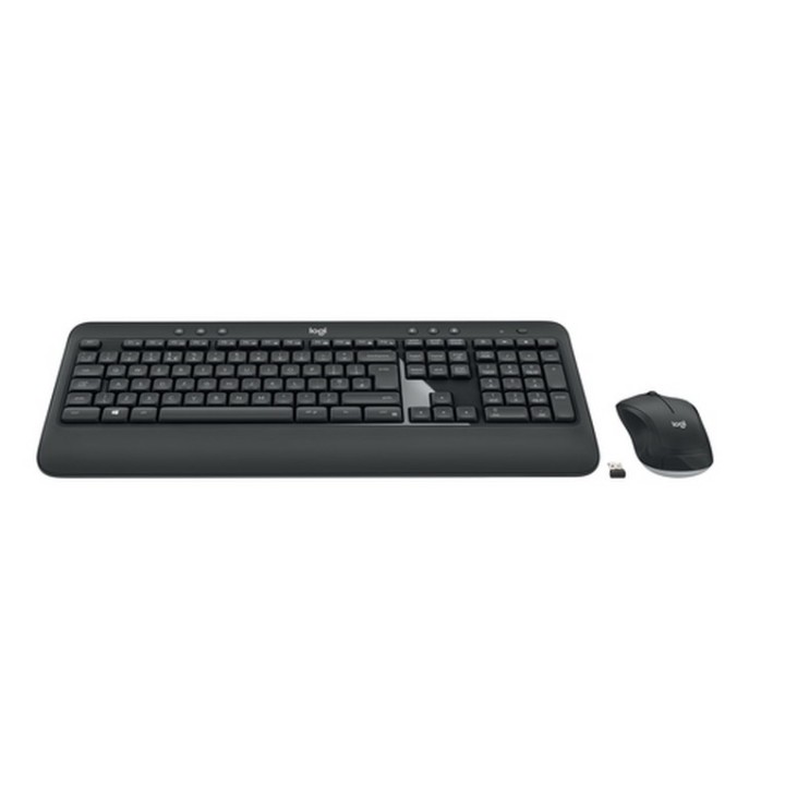 Logitech MK540 Advanced - Set mouse e tastiera - senza fili - 2.4 GHz - QWERTY - Regno Unito