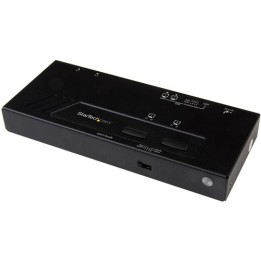 Startech Switch a Matrice HDMI 2x2 - 4K con Fast Swithcing - Selettore video/audio - 2 x HDMI - desktop