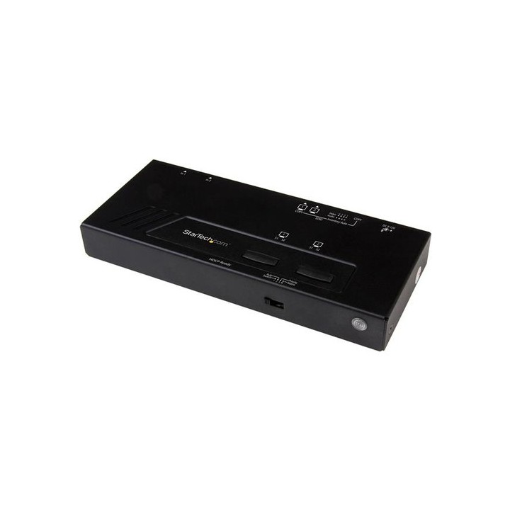 Startech Switch a Matrice HDMI 2x2 - 4K con Fast Swithcing - Selettore video/audio - 2 x HDMI - desktop
