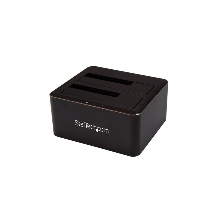 Startech Docking Station per Hard Disk a 2 Slot, USB 3.0 a SATA - Docking station HDD - alloggiamenti: 2 - 2.5", 3.5" - SATA 6G
