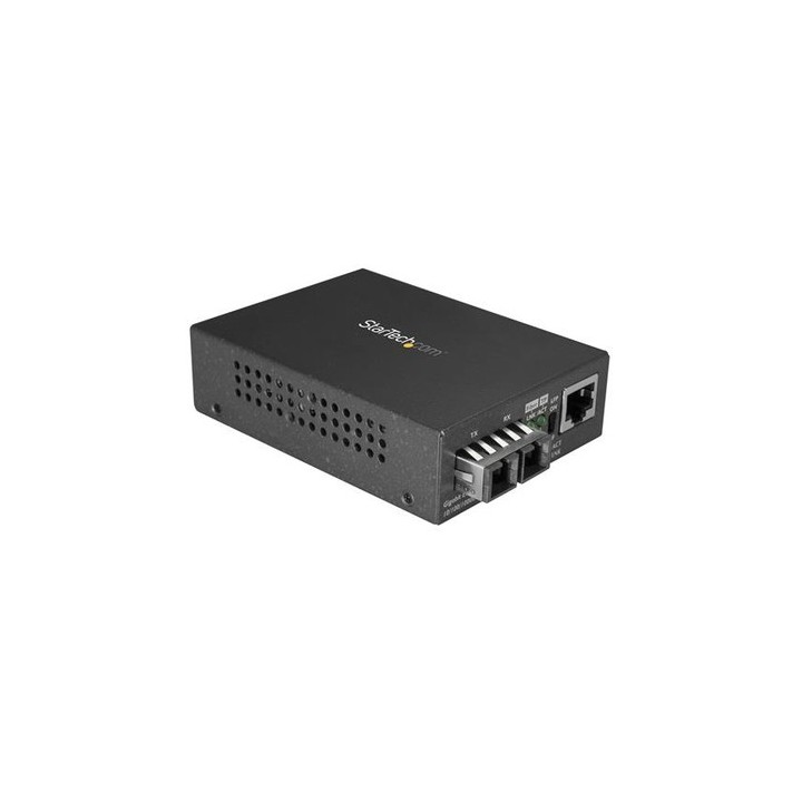 Startech Convertitore Multimediale Gigabit Ethernet Gbe a Fibra SC - 1000Base-SX - Multimodale - 550m - Media converter per fib