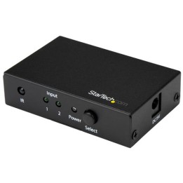 Startech Switch HDMI a 2 porte - Commutatore HDMI 2x1 - Ultra HD 4k 60Hz - Selettore video/audio - 2 x HDMI - desktop - per P/N