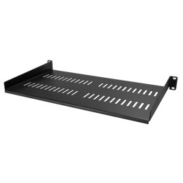 Startech Scaffale Ventilato per Rack Server 1U - Profondità da 250 mm - Scaffale Cantilever montabile a Rack - Mensola rack - n