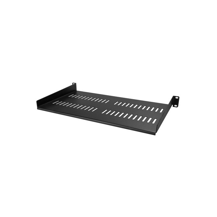 Startech Scaffale Ventilato per Rack Server 1U - Profondità da 250 mm - Scaffale Cantilever montabile a Rack - Mensola rack - n