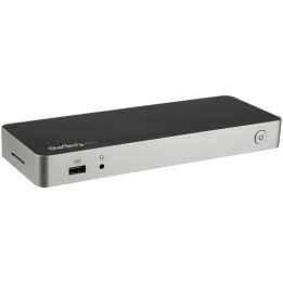 StarTech.com Docking Station USB-C per portatili Dual-4K - USB PD 60W - Docking station - USB-C - HDMI, DP - 1GbE - 60 Watt - R