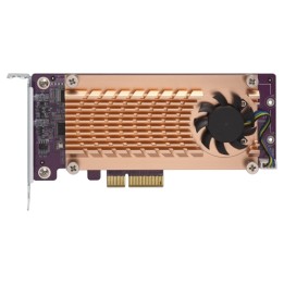 QNAP Dual M.2 22110/2280 SATA SSD expansion card