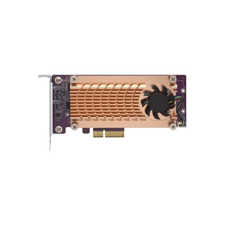 QNAP Dual M.2 22110/2280 SATA SSD expansion card