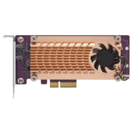 QNAP Dual M.2 22110/2280 PCIe SSD expansion card