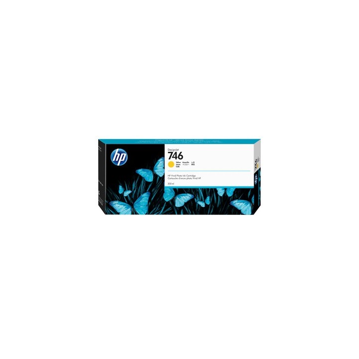 HP 746 - 300 ml - giallo - originale - DesignJet - cartuccia d'inchiostro - per DesignJet Z6, Z6dr, Z9+, Z9+dr