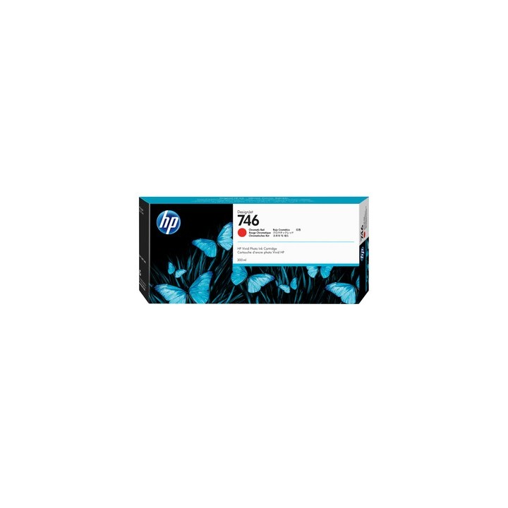 HP 746 - 300 ml - rosso cromatico - originale - DesignJet - cartuccia d'inchiostro