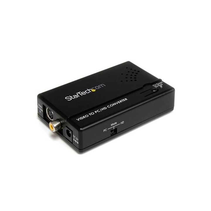 StarTech.com Convertitore di immagini video composito e S-Video a VGA - Convertitore video - video composito, S-video - video c