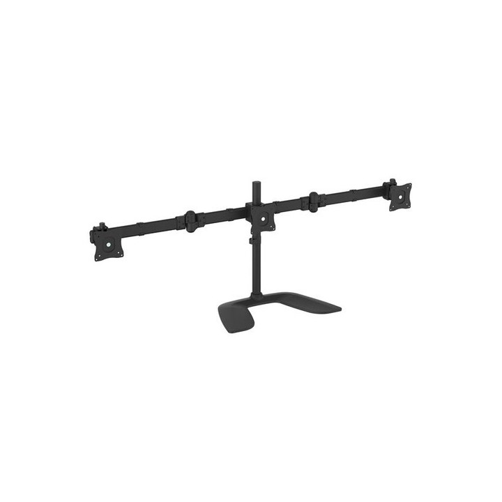 Startech Supporto / Braccio Articolabile per triplo Monitor in Acciaio fino a 27" - Stand per 3x Schermi VESA - Supporto (cappu