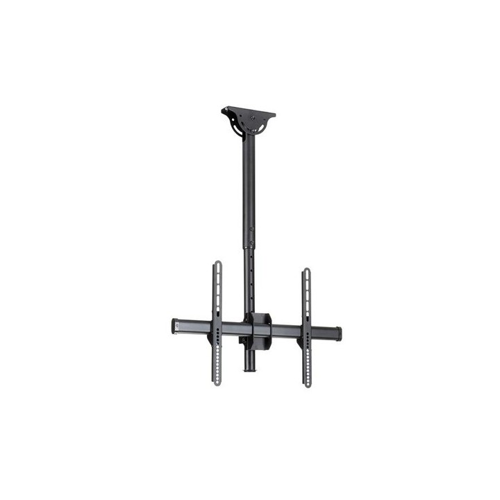 Startech Supporto da Soffitto per TV a schermo piatto VESA da 37" a 70" - Accaio robusto - Supporto Multidirezionale - Staffa -