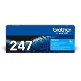 Brother TN247C - Ciano - originale - cartuccia toner - per Brother DCP-L3510CDW, DCP-L3550CDW, HL-L3210CW, HL-L3230CDW, HL-L327