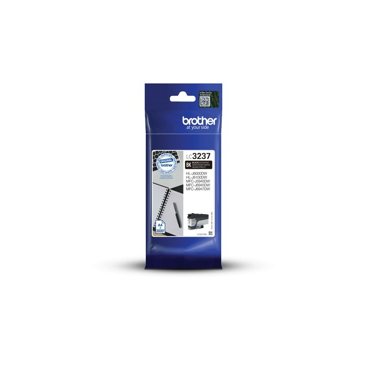 Brother LC3237BK - Nero - originale - cartuccia d'inchiostro - per Brother HL-J6000DW, HL-J6100DW, MFC-J6947DW