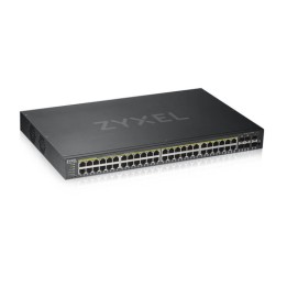 Zyxel GS1920-48HPv2 - Switch - intelligente - 48 x 10/100/1000 (PoE+) + 4 x combo Gigabit SFP + 2 x Gigabit SFP - montabile su 