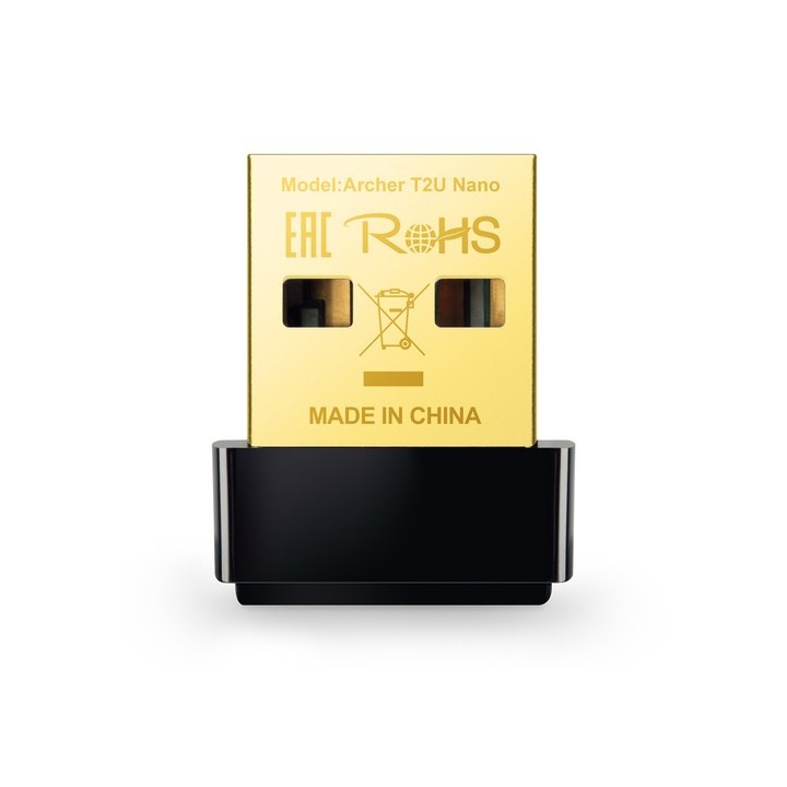 TP-Link Archer T2U Nano - Adattatore di rete - USB 2.0 - Wi-Fi 5