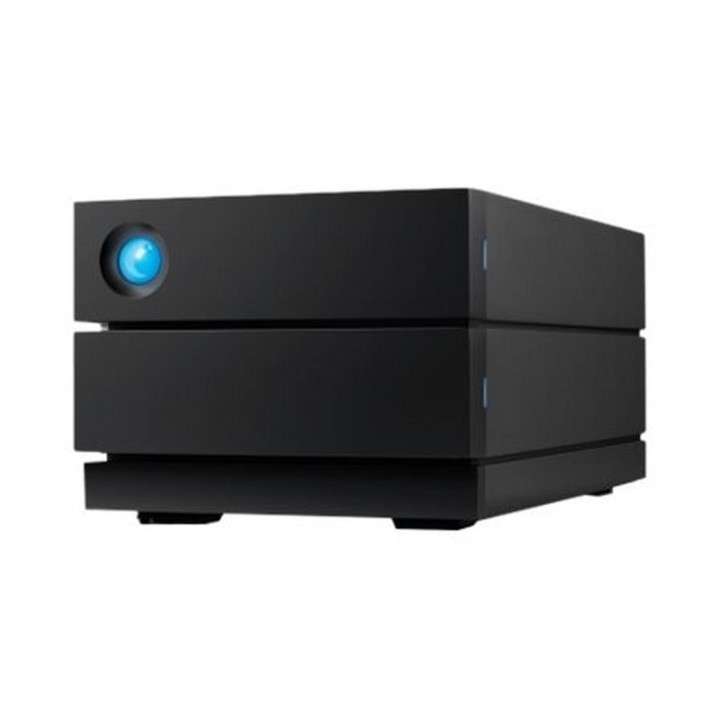 LaCie 2big RAID STHJ8000800 - Array unità disco rigido - 8 TB - 2 alloggiamenti - HDD 4 TB x 2 - USB 3.1 Gen 2 (esterna) - con 