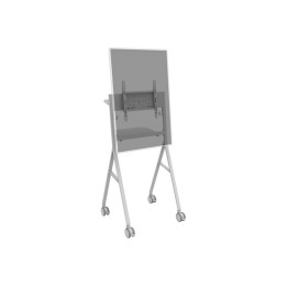 VISION Digital Flipchart Floor Stand - fits display 50 - 55" with VESA sizes up to 350 x 350 and 400 x 400 - laptop shelf - cab