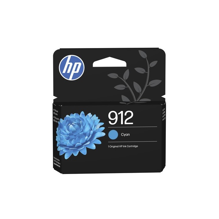 HP 912 - 2.93 ml - ciano - originale - cartuccia d'inchiostro - per Officejet 80XX, Officejet Pro 80XX