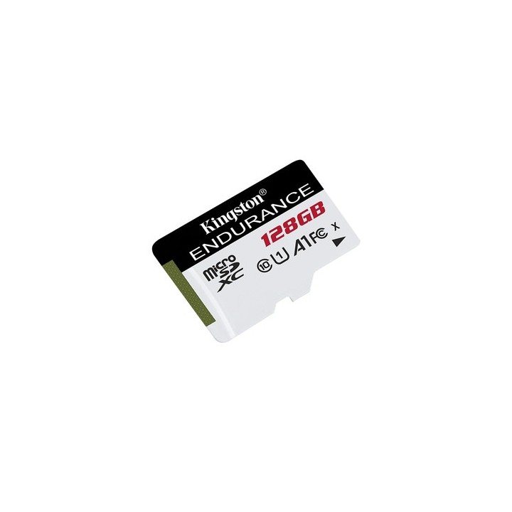 Kingston High Endurance - Scheda di memoria flash - 128 GB - A1 / UHS-I U1 / Class10 - UHS-I microSDXC