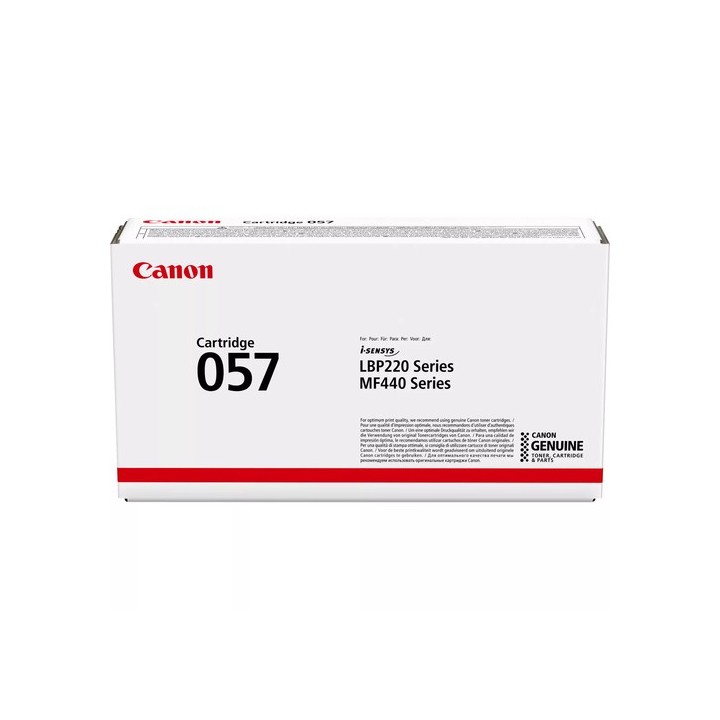 Canon 057 - Nero - originale - cartuccia toner - per imageCLASS LBP228, LBP236, LBP237, MF455, i-SENSYS LBP233, LBP236, MF453, 