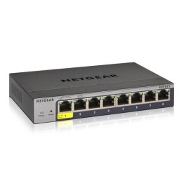 NETGEAR Smart GS108Tv3 - Switch - intelligente - 8 x 10/100/1000 - desktop, montaggio a parete - alimentazione CC