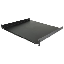 StarTech.com Ripiano per server rack da 1U - Profondità 40 cm - Mensola rack - nero - 1U - 16" - per P/N: CABSHELF116V, RK1536B