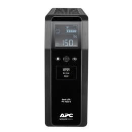 APC Back-UPS Pro BR1600SI - UPS - 220-240 V c.a. V - 960 watt - 1600 VA - 260 Wh - USB - connettori di uscita 8 - nero