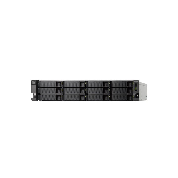 QNAP TL-R1200C-RP - Array unità disco rigido - 12 alloggiamenti (SATA-600) - USB 3.2 Gen 2 (esterna) - montabile in rack - 2U