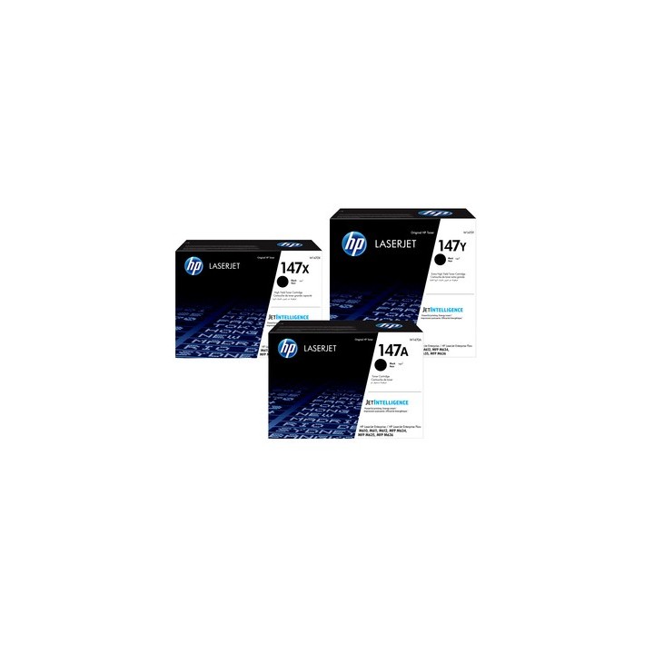 HP 147Y - Extra High Yield - nero - originale - LaserJet - cartuccia toner (W1470Y) - per LaserJet Enterprise MFP M634, MFP M63