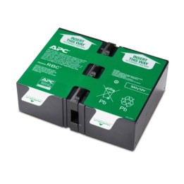 APC Replacement Battery Cartridge #165 - Batteria UPS - 1 batteria x - Piombo - 177 Wh - nero - per Back-UPS Pro BR1300MI