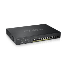 Zyxel XS1930-12HP - Switch - intelligente - 8 x 100/1000/2.5G/5G/10GBase-T (PoE++) + 2 x 100/1000/2.5G/5G/10GBase-T + 2 x 10 Gi