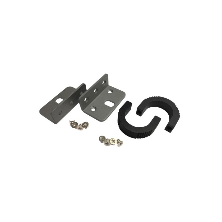 QNAP SP-EAR-BLK-01 - Kit montaggio rack - nero - 1U