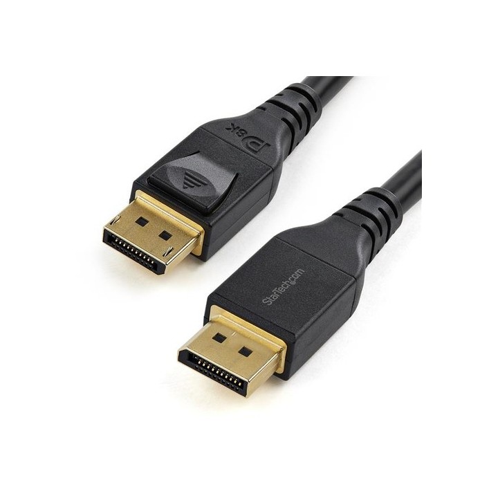 StarTech 13ft/4m VESA Certified DisplayPort 1.4 Cable, 8K 60Hz HBR3 HDR, Super UHD DisplayPort to DisplayPort Monitor Cord, Ult