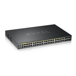 Zyxel GS2220-50HP - Switch - gestito - 44 x 10/100/1000 (PoE+) + 4 x combo Gigabit SFP + 2 x Gigabit SFP - montabile su rack - 