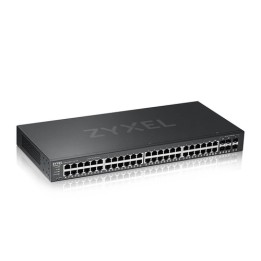 Zyxel GS2220-50 - Switch - gestito - 44 x 10/100/1000 + 4 x combo Gigabit SFP + 2 x Gigabit SFP - montabile su rack