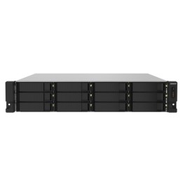 QNAP TS-1232PXU-RP - Server NAS - 12 alloggiamenti - montabile in rack - SATA 6Gb/s - RAID 0, 1, 5, 6, 10, 50, 60, JBOD - RAM 4
