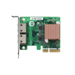 QNAP QXG-2G2T-I225 - Adattatore di rete - PCIe 2.0 x2 profilo basso - 2.5GBase-T x 2 - per QNAP QGD-1600, TS-1232, 1253, 251, 2