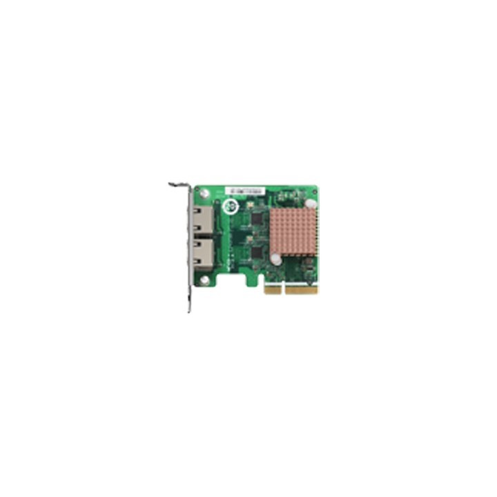 QNAP QXG-2G2T-I225 - Adattatore di rete - PCIe 2.0 x2 profilo basso - 2.5GBase-T x 2 - per QNAP QGD-1600, TS-1232, 1253, 251, 2